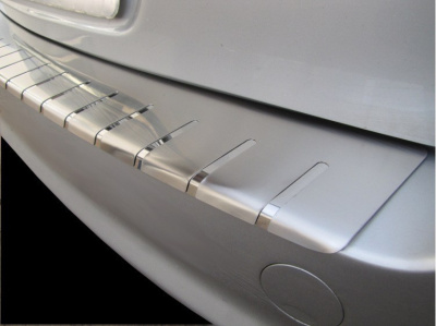 Ford Mondeo 4 универсал (07-) накладка на задний бампер профилированная с загибом, к-кт 1шт.